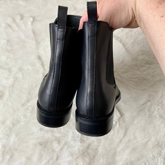 Thursday Duchess Black Leather Chelsea Boot Size 10.5 - Picture 3 of 11